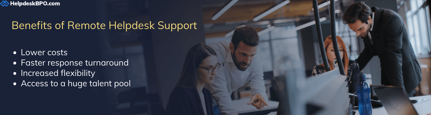 benefits of remote technical support services